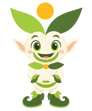 Mascota de Happy Health, tu tienda naturista en CDMX