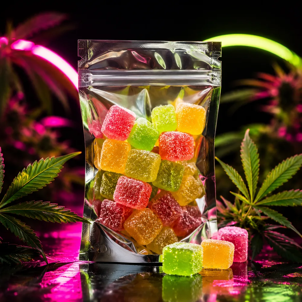 Bolsa de gomitas CBD, pack 500ml — Happy Health