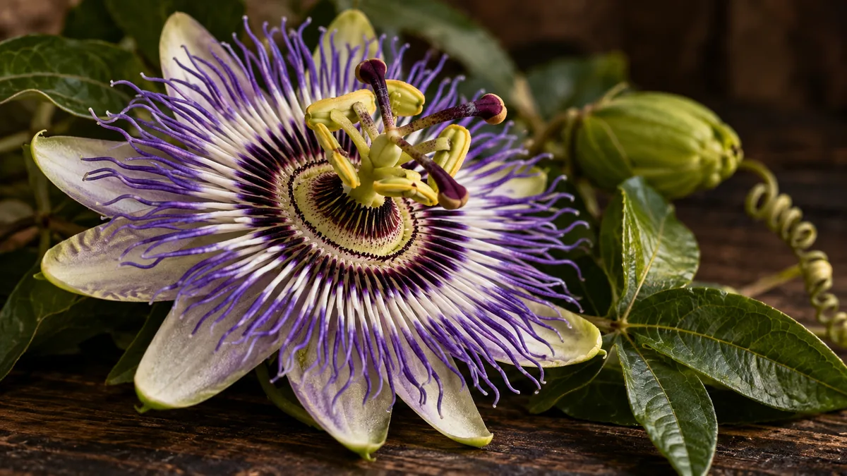 Flor de pasiflora violeta: pasiflora para qué sirve